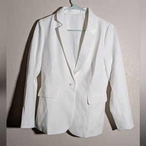 Elegant White Blazer